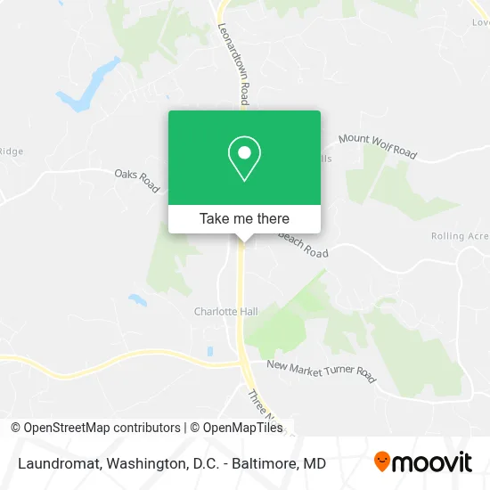 Laundromat map