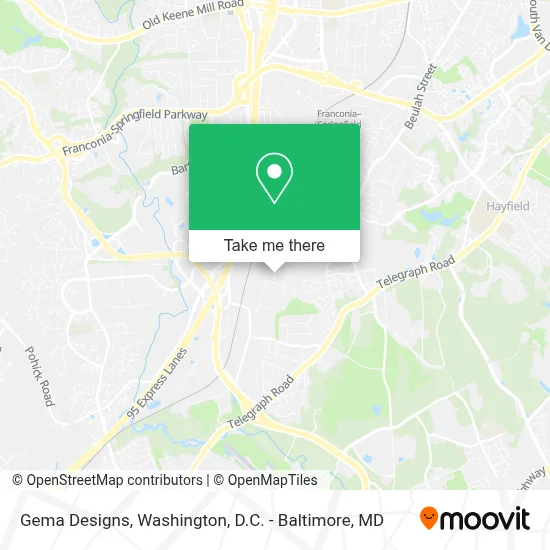Gema Designs map
