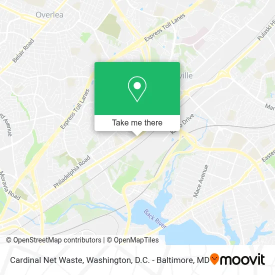 Cardinal Net Waste map
