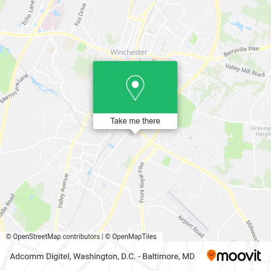 Adcomm Digitel map