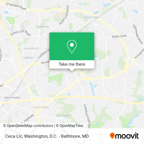 Ceca Llc map