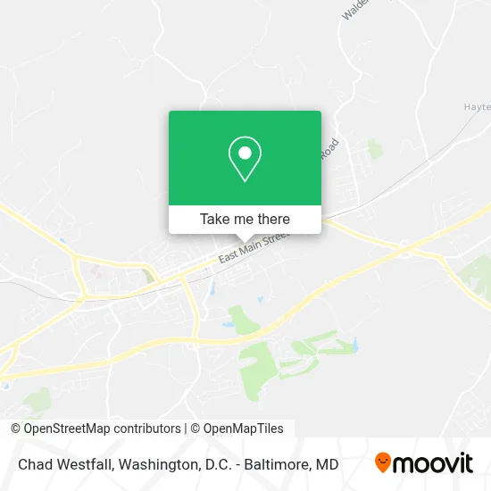 Chad Westfall map