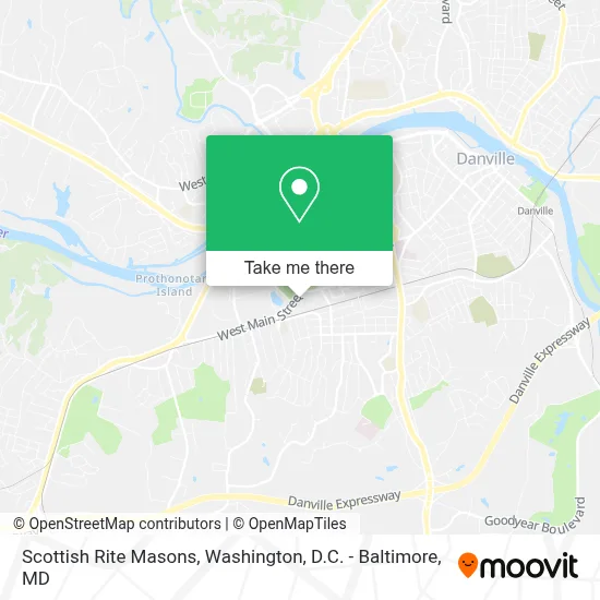 Scottish Rite Masons map