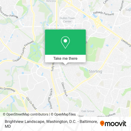 Brightview Landscape map