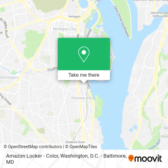 Amazon Locker - Color map