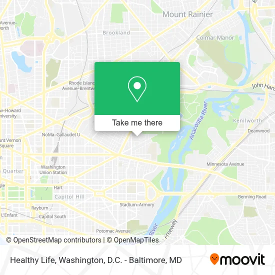 Healthy Life map