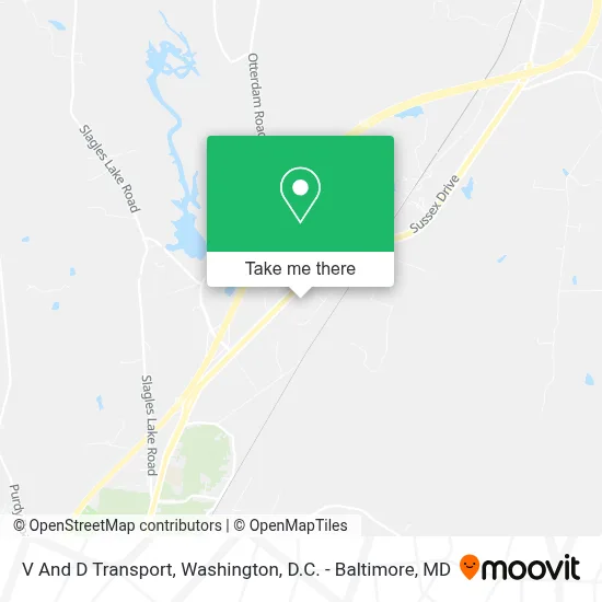 V And D Transport map