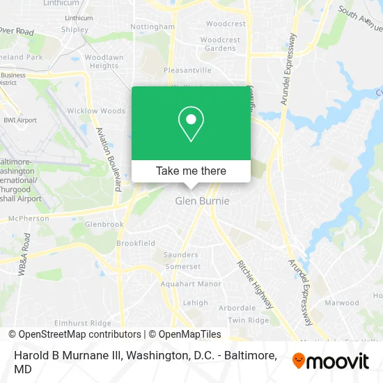 Harold B Murnane Ill map