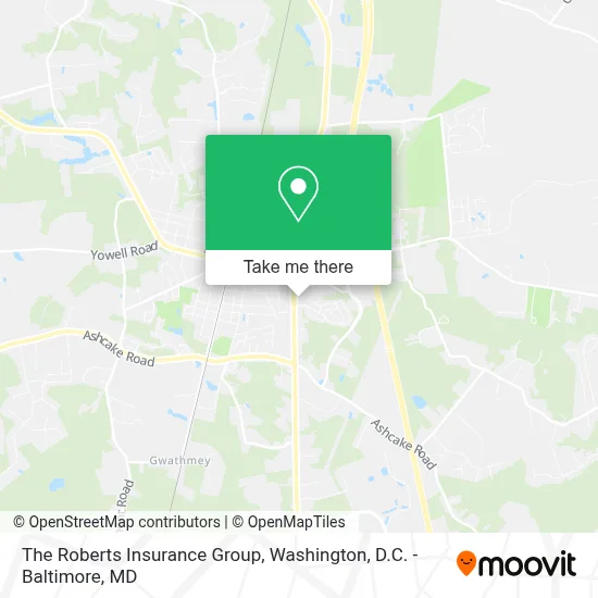 The Roberts Insurance Group map