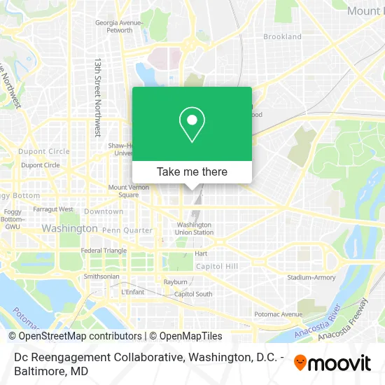 Dc Reengagement Collaborative map