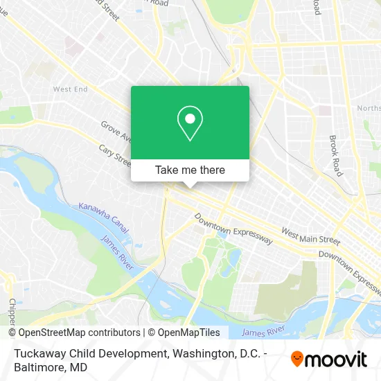 Tuckaway Child Development map