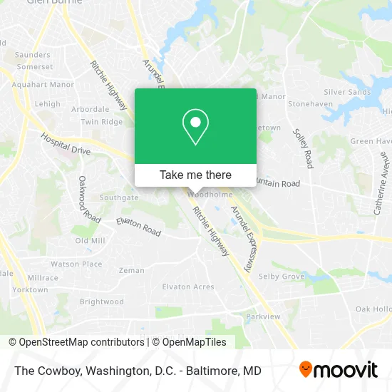 The Cowboy map