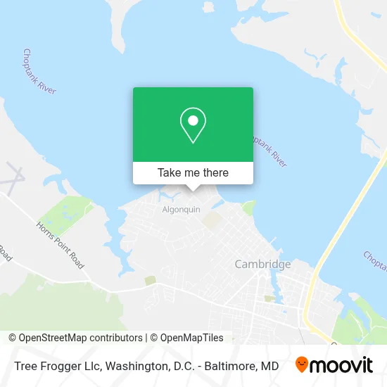 Tree Frogger Llc map
