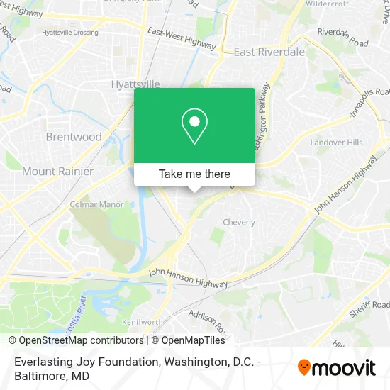 Everlasting Joy Foundation map