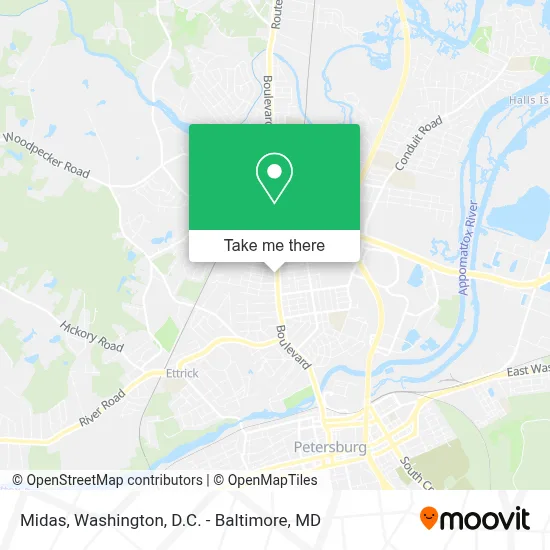 Midas map