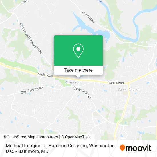 Medical Imaging at Harrison Crossing map