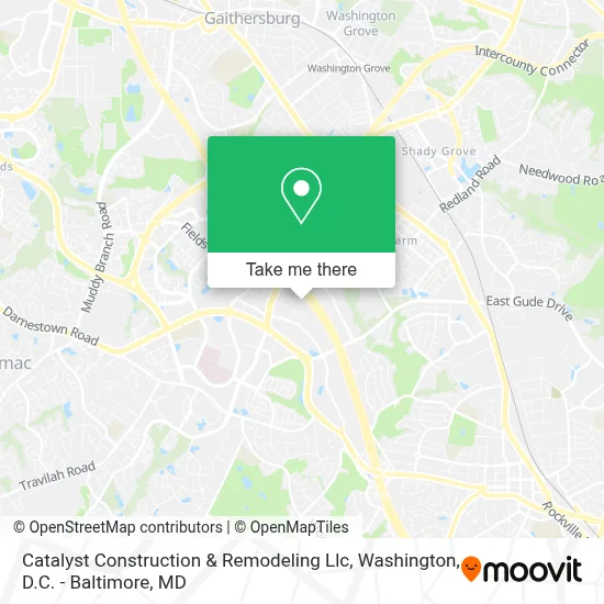Catalyst Construction & Remodeling Llc map