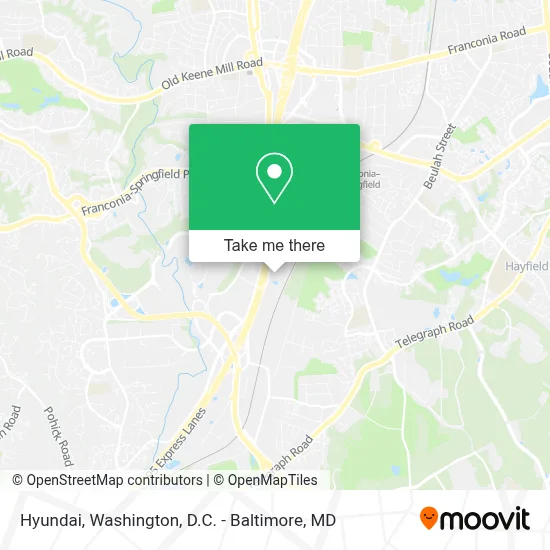 Hyundai map