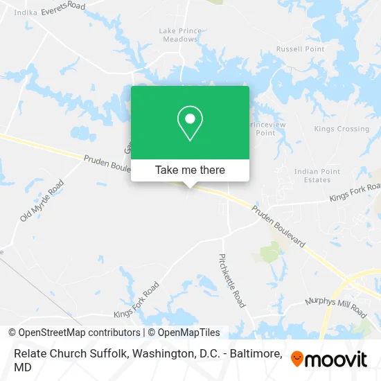 Relate Church Suffolk map