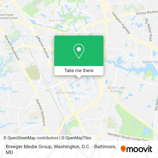 Breeger Media Group map