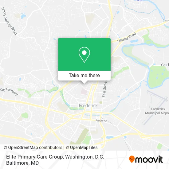 Elite Primary Care Group map