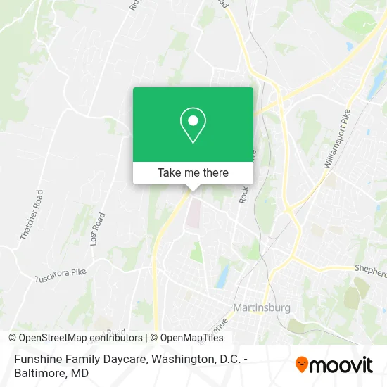 Funshine Family Daycare map