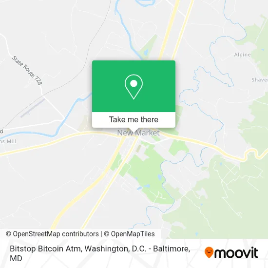 Bitstop Bitcoin Atm map