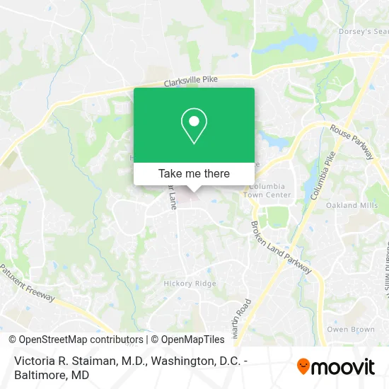 Victoria R. Staiman, M.D. map