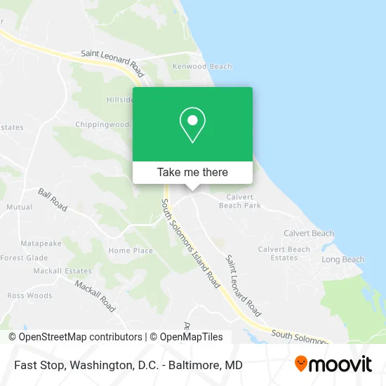 Fast Stop map