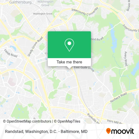 Randstad map