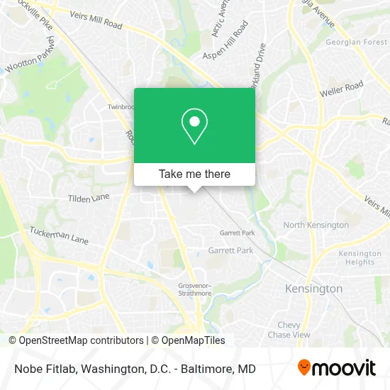 Nobe Fitlab map