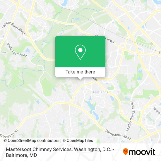 Mastersoot Chimney Services map