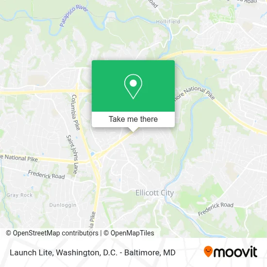 Launch Lite map
