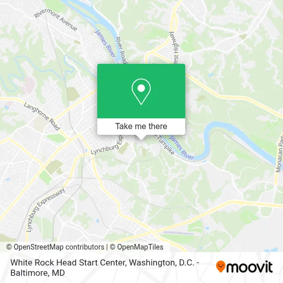 White Rock Head Start Center map