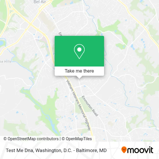 Test Me Dna map