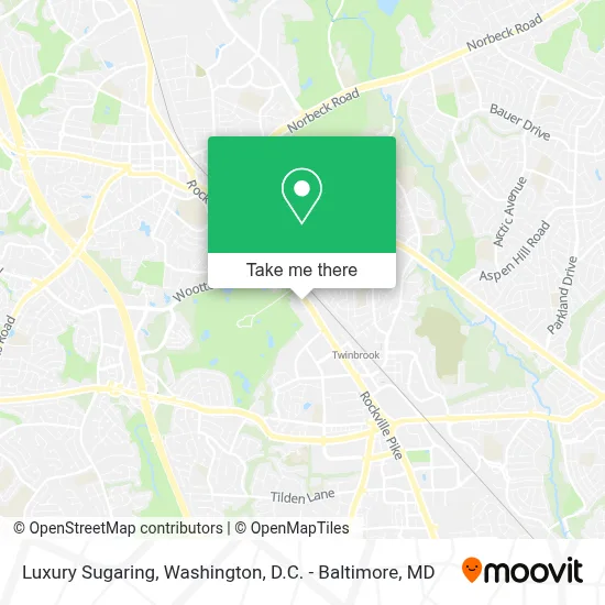 Luxury Sugaring map