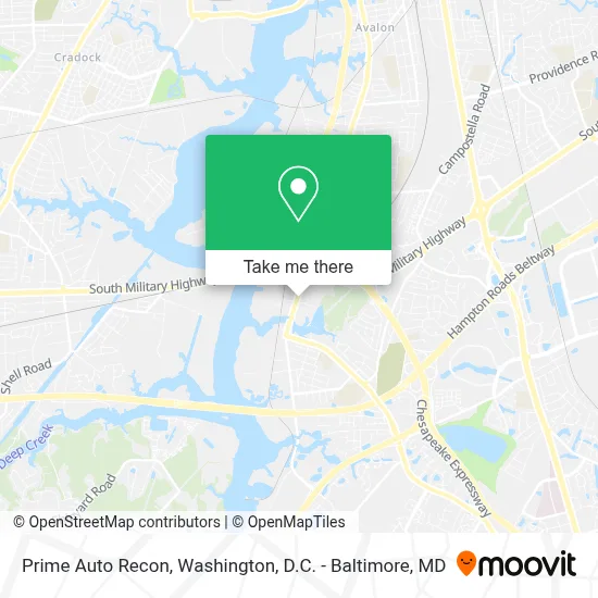 Prime Auto Recon map