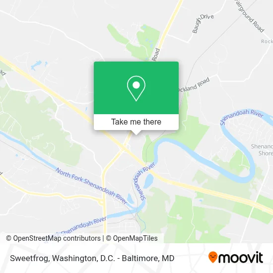 Sweetfrog map
