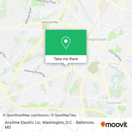 Anytime Electric Llc map