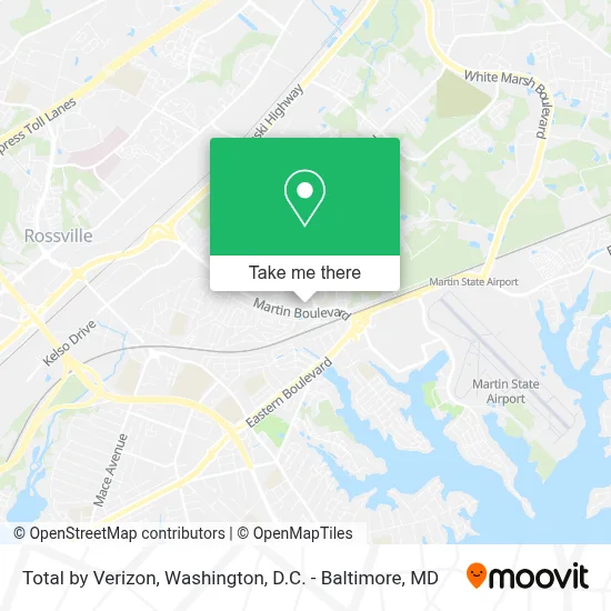 Total by Verizon map