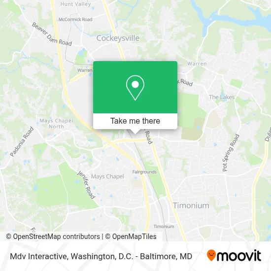 Mdv Interactive map