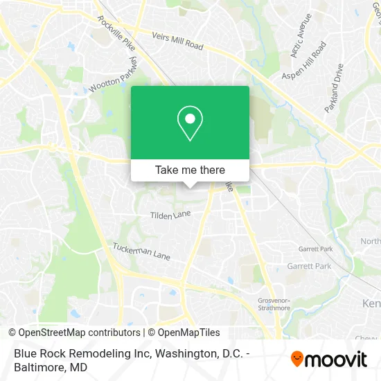 Blue Rock Remodeling Inc map