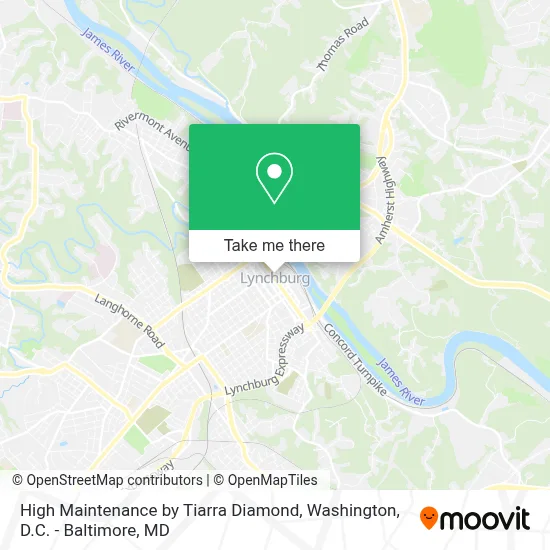 High Maintenance by Tiarra Diamond map