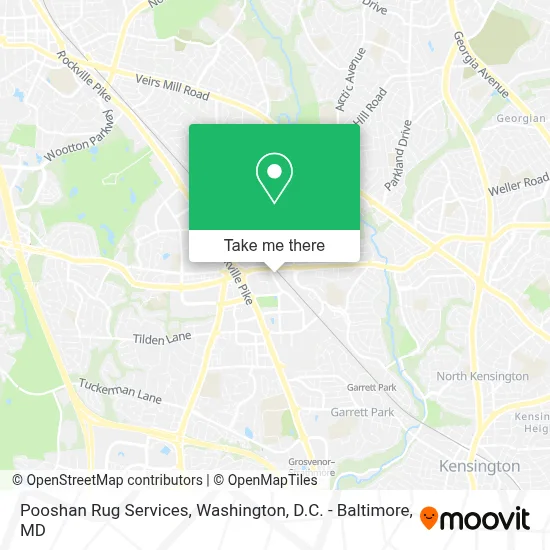 Pooshan Rug Services map