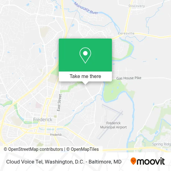 Cloud Voice Tel map