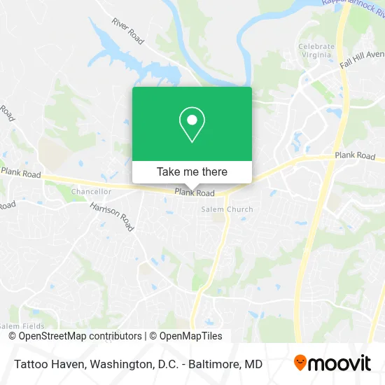 Tattoo Haven map