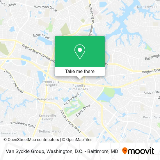 Van Syckle Group map