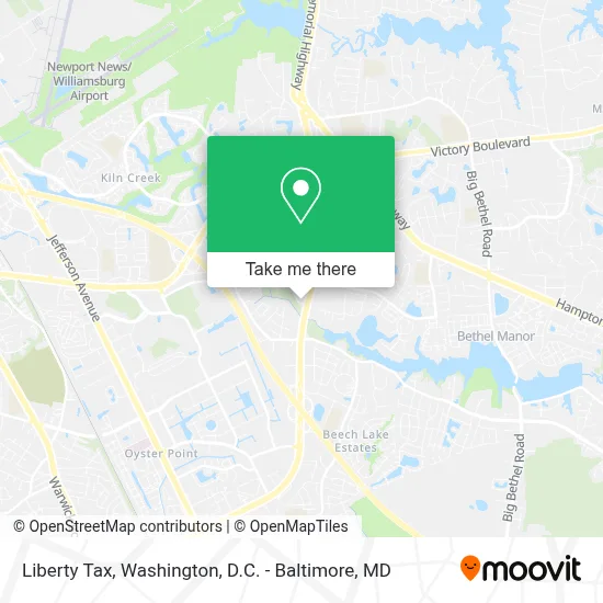 Liberty Tax map