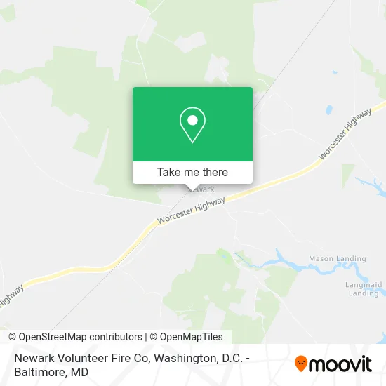 Newark Volunteer Fire Co map