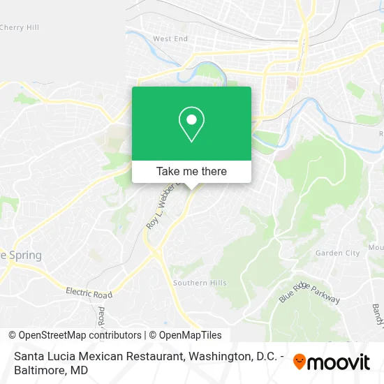 Santa Lucia Mexican Restaurant map